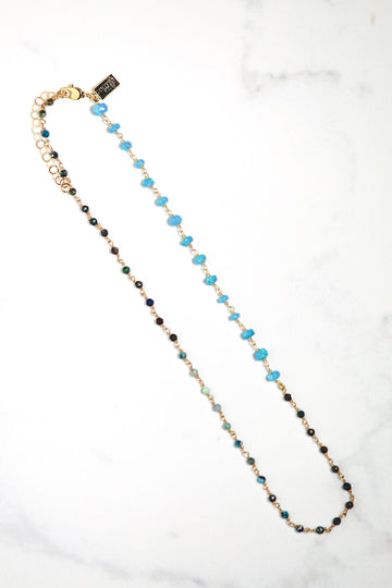 NEON WAVE OPAL NECKLACE